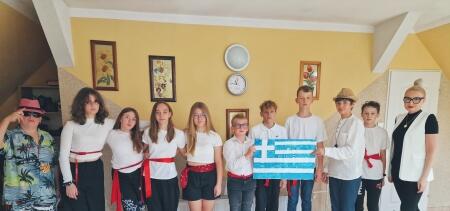 Zaprezentowaliśmy Grecję podczas Szkolnego Dnia Języków Obcych