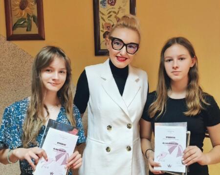 Maja Adamczyk i Julia Jakubowska wyróżnione w ogólnopolskim konkursie literackim