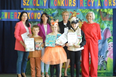 Szkolny Konkurs Recytatorski „Zwierzątkowo” 