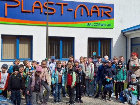 Wycieczka do Fabryki Recyklingu ''Plast-Mar'' w Balczewie 
