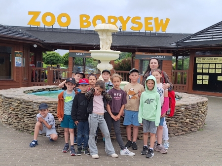 Wycieczka szkolna do ZOO w Borysewie 