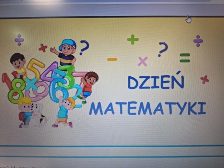 Dzień Matematyki w szkole