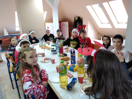 Mikołajki w klasie 5