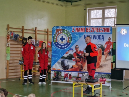 Lód jest kruchy - spotkanie z WOPR