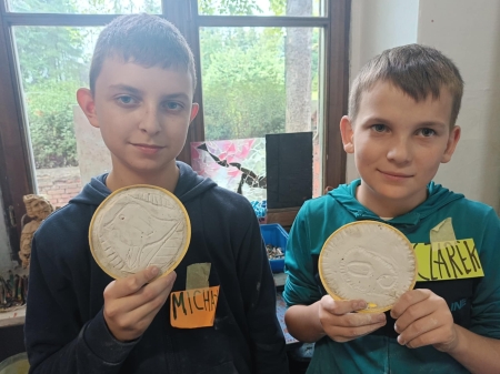 Skłudzewo-  spotkanie z artystami