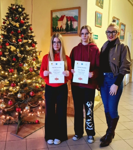 Alicja i Sylwia wyróżnione w regionalnym konkursie literackim
