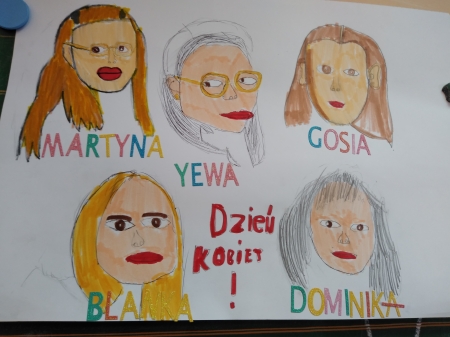 Dzień Kobiet w klasie 5