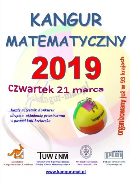 Kangur Matematyczny 2019