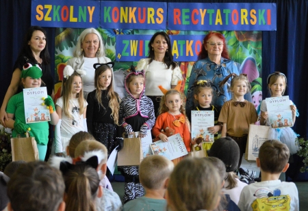 Szkolny Konkurs Recytatorski „Zwierzątkowo”