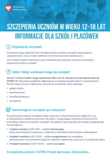 Organizacja szczepień